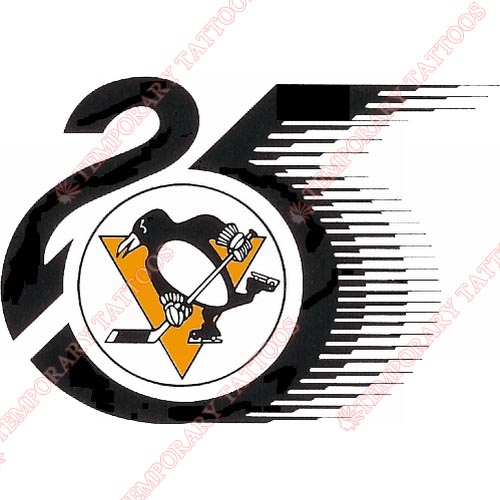Pittsburgh Penguins Customize Temporary Tattoos Stickers NO.306